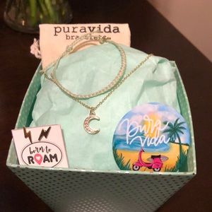 Pura Vida bracelet and Mint Green Gift Set
